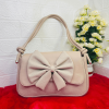 Elegant Bow Design Ladies Handbag – Pink